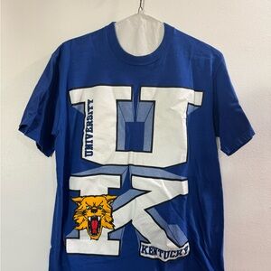 Vintage University of Kentucky Blue Graphic T-Shirt